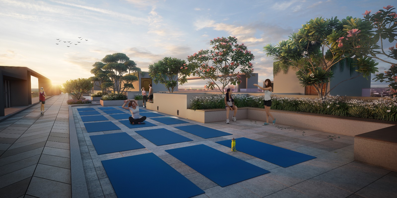 Rooftop Yoga Deck & Gazebo
